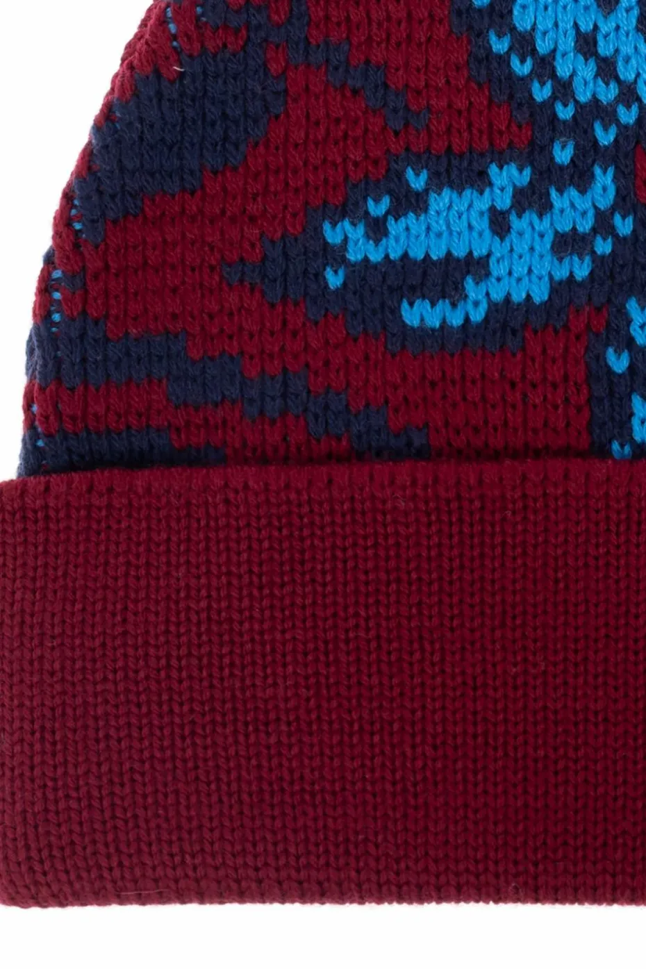 Etro BURGUNDY Wool hat