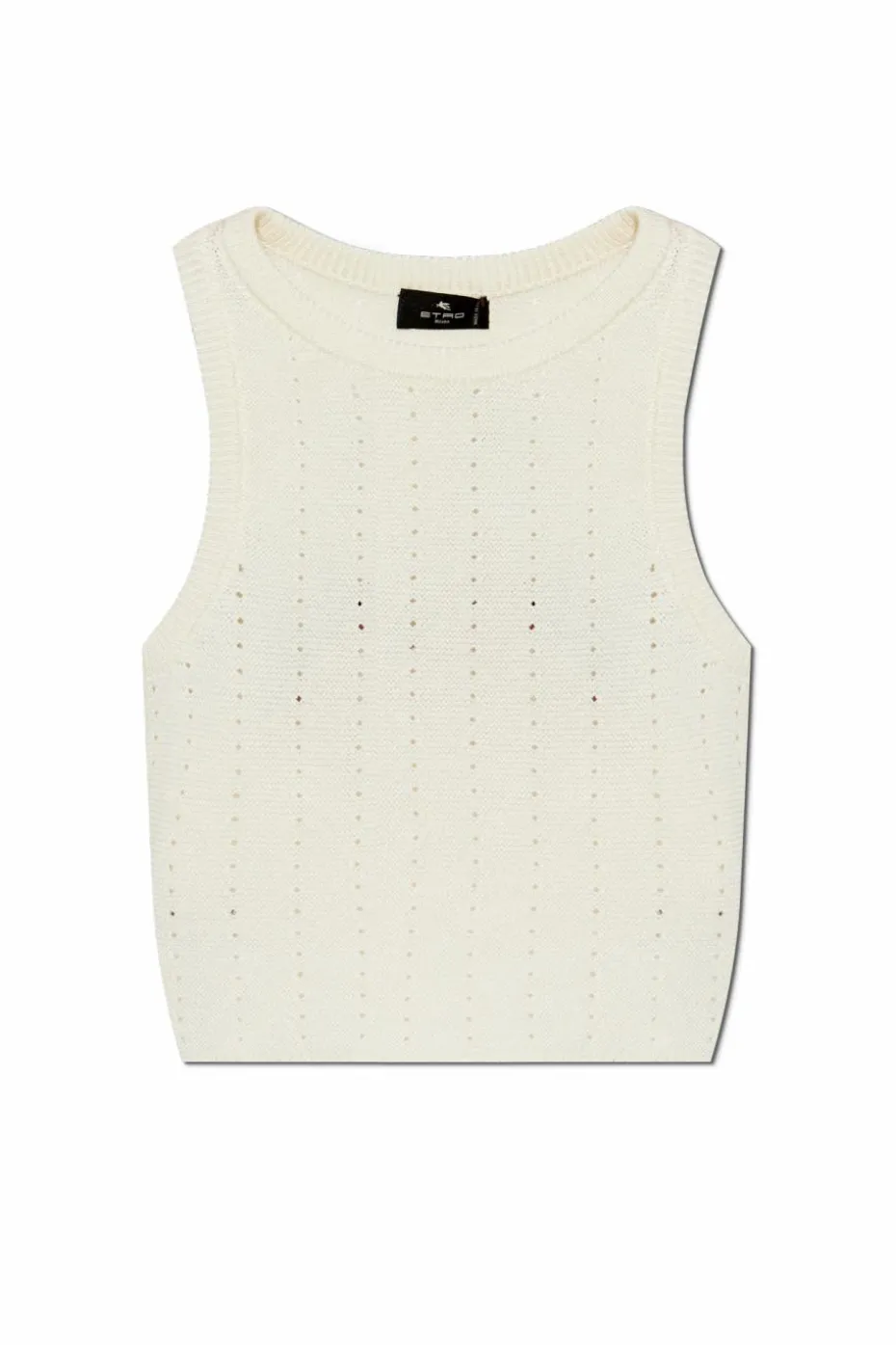 Etro cream Crop Top