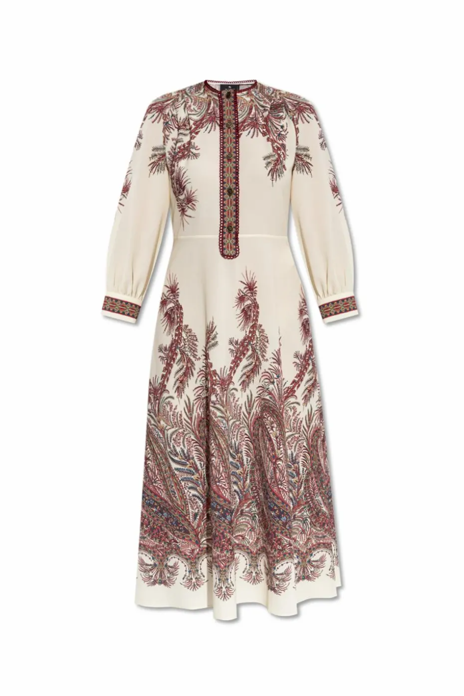 Etro cream Patterned dress