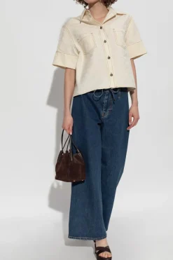 Etro cream Short-sleeve shirt