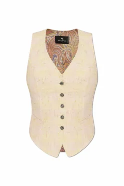 Etro cream Vest
