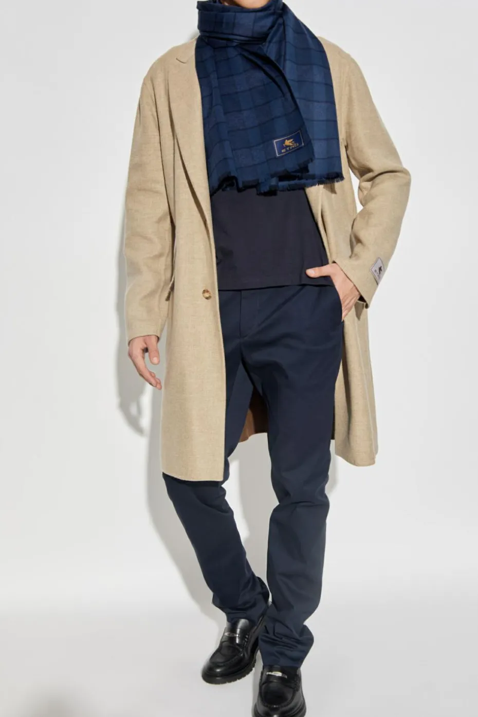 Etro cream Wool coat