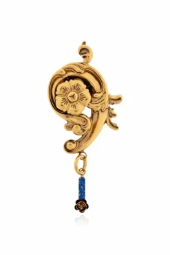 Etro GOLD Brass brooch