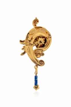 Etro GOLD Brass brooch