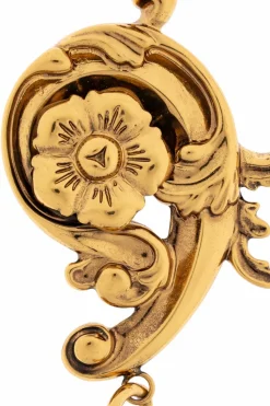 Etro GOLD Brass brooch