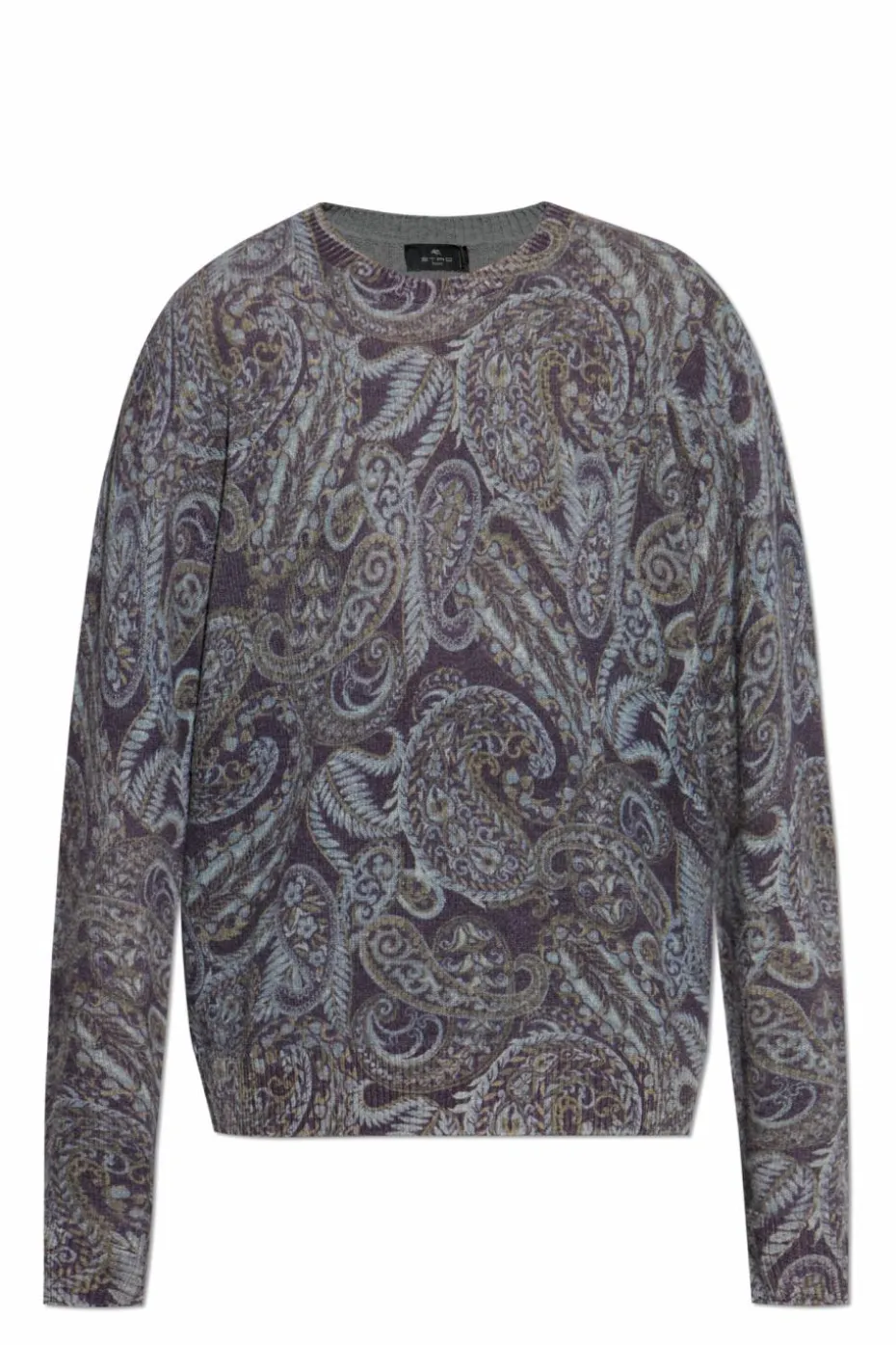 Etro GREY Patterned sweater