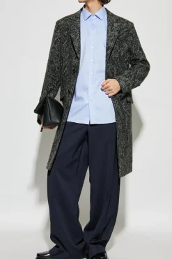 Etro light blue Shirt with embroidered logo