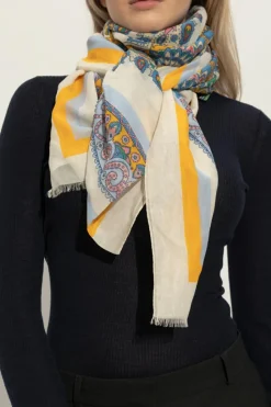 Etro MULTICOLOUR Cotton scarf