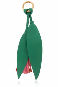 Etro MULTICOLOUR Leather keychain