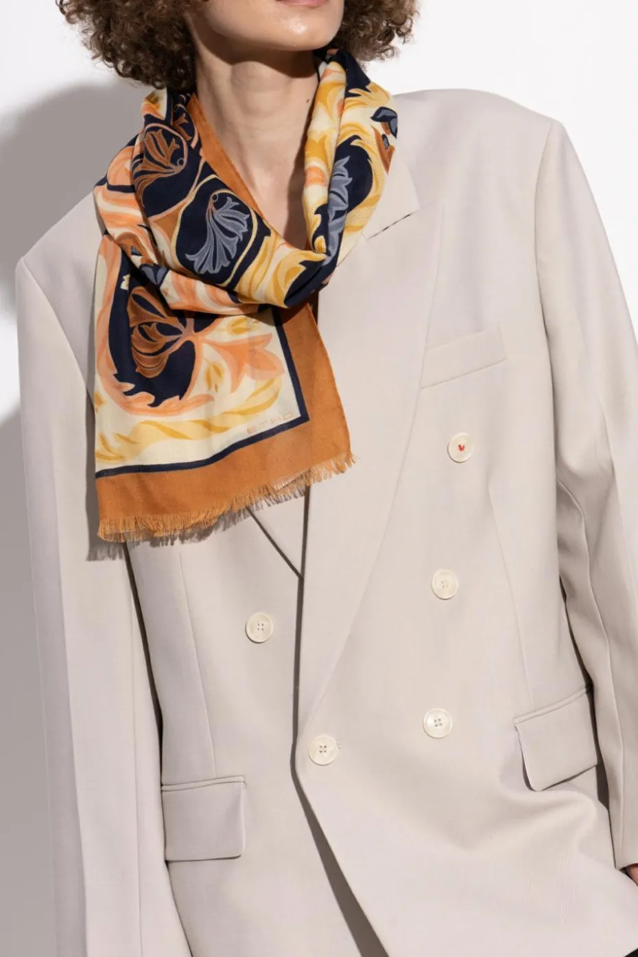 Etro MULTICOLOUR Patterned scarf