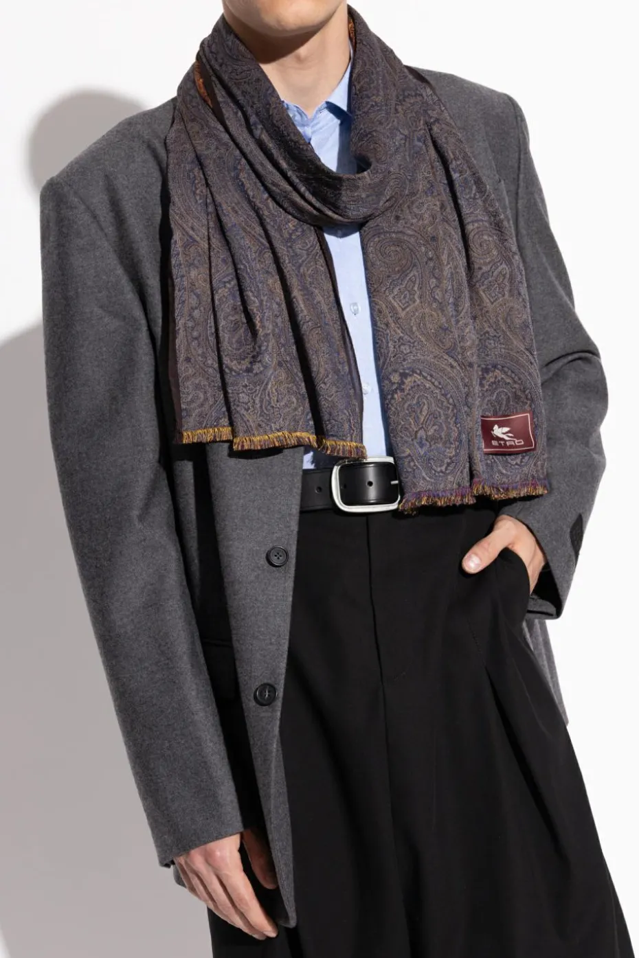 Etro MULTICOLOUR Scarf with decorative pattern
