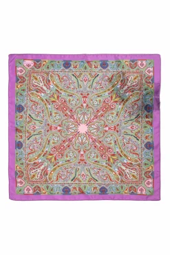 Etro MULTICOLOUR Silk pocket square