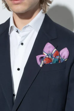 Etro MULTICOLOUR Silk pocket square