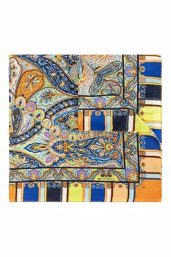 Etro MULTICOLOUR Silk pocket square