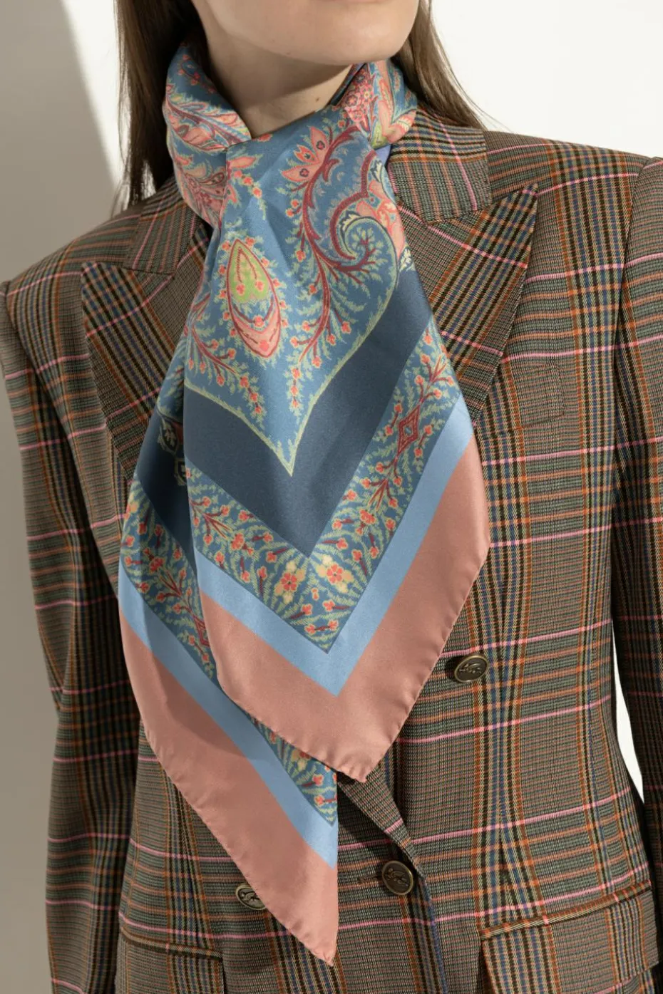 Etro MULTICOLOUR Silk scarf