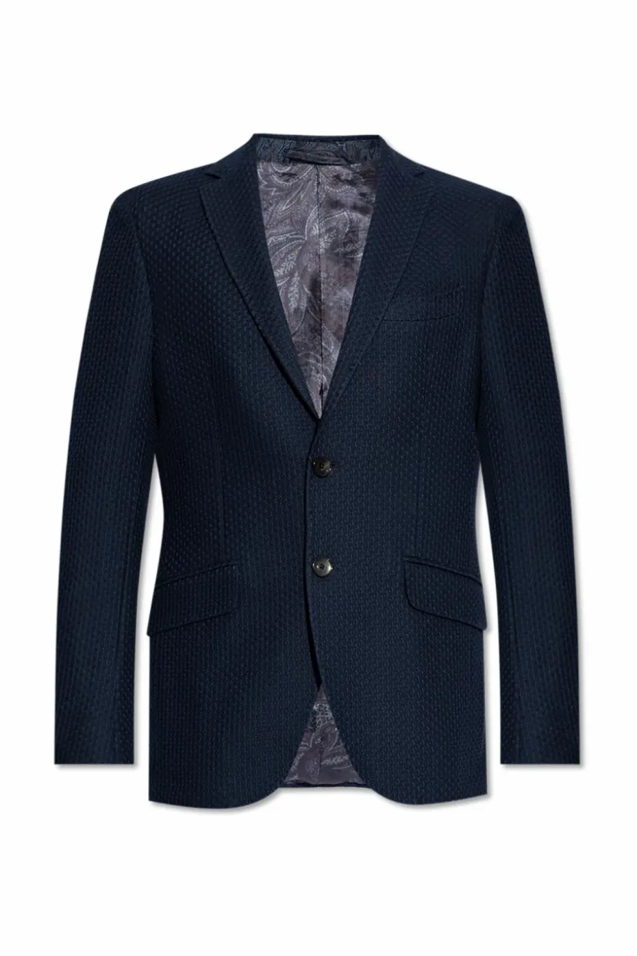 Etro NAVY BLUE Blazer with Pockets