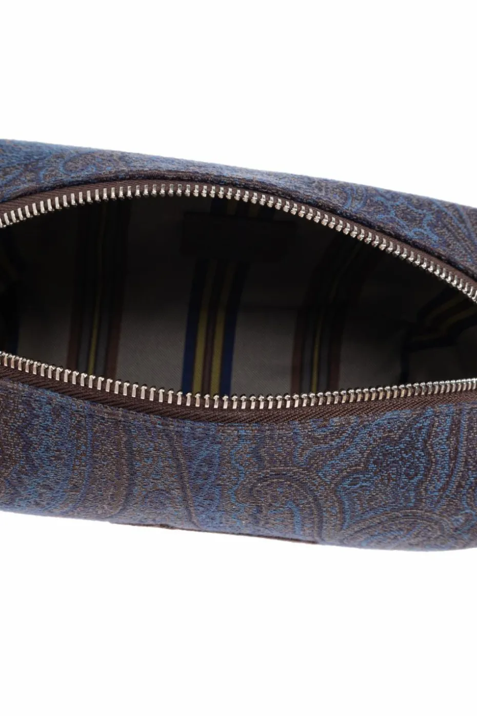 Etro NAVY BLUE Cosmetic bag with pattern