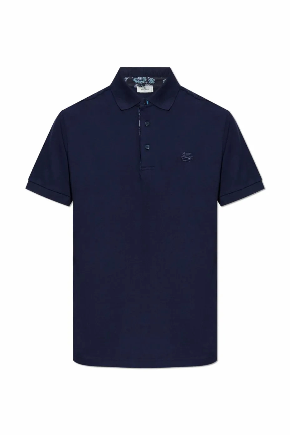 Etro NAVY BLUE Cotton polo