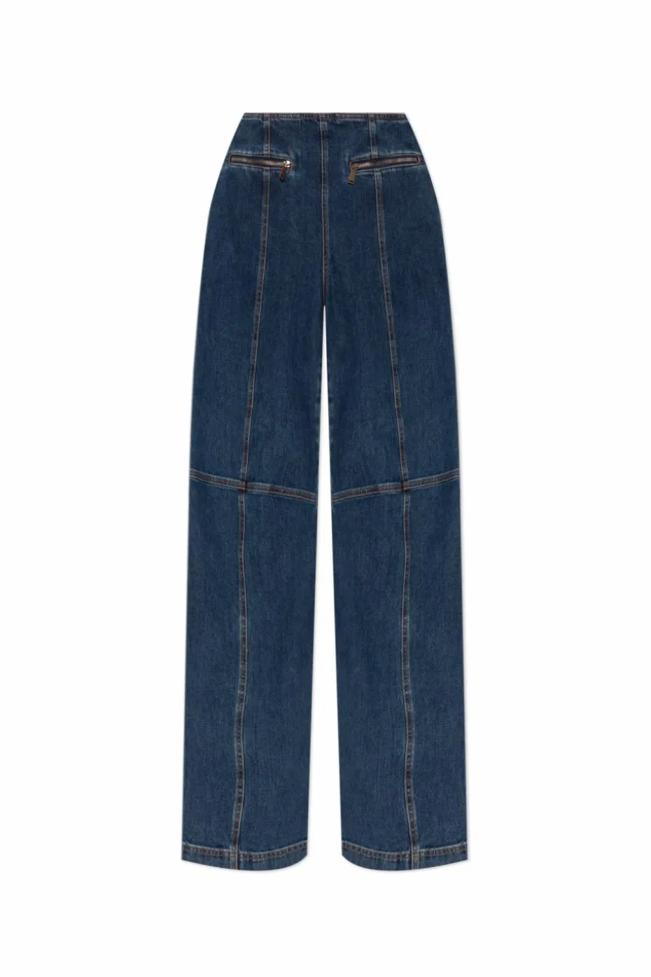 Etro NAVY BLUE Jeans with slits on the legs
