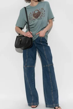 Etro NAVY BLUE Jeans with slits on the legs