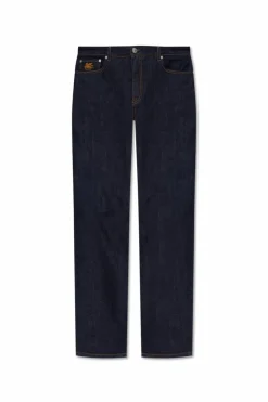 Etro NAVY BLUE Jeans with logo