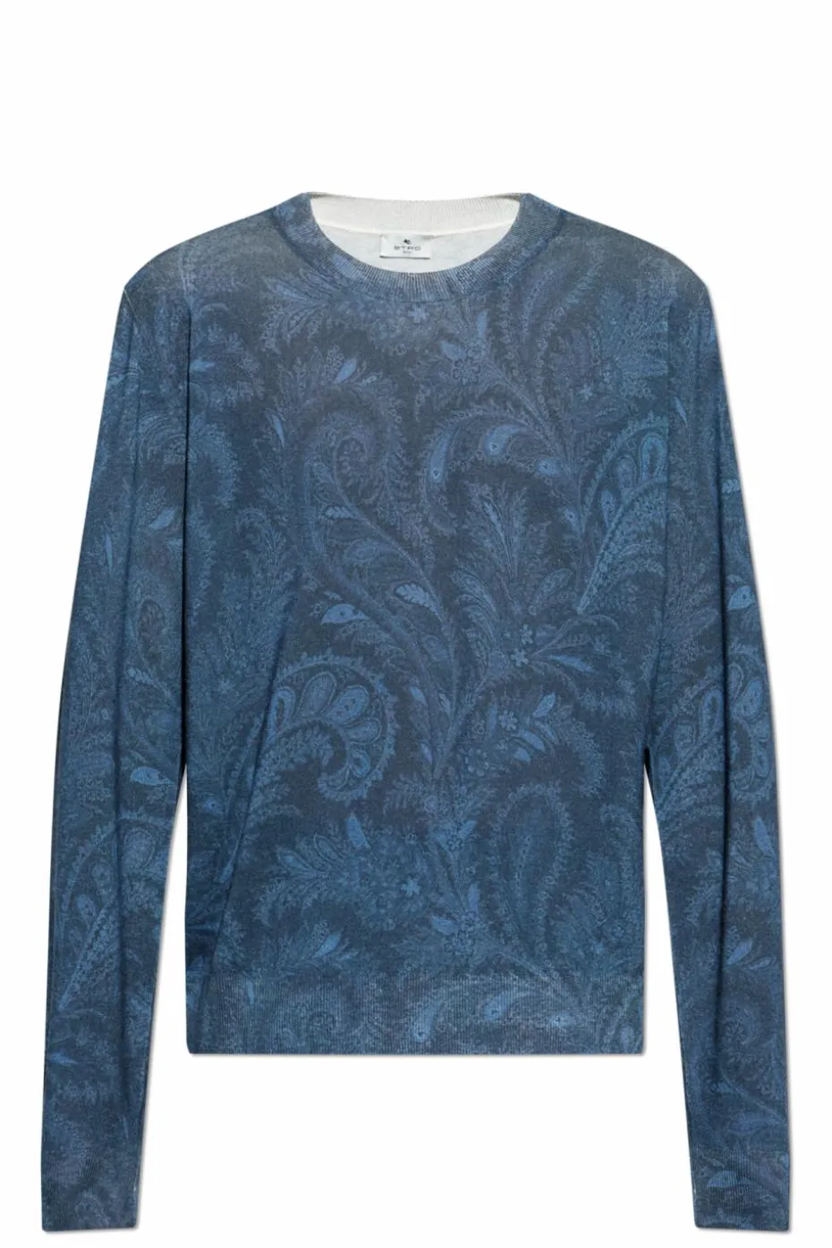 Etro NAVY BLUE Patterned sweater