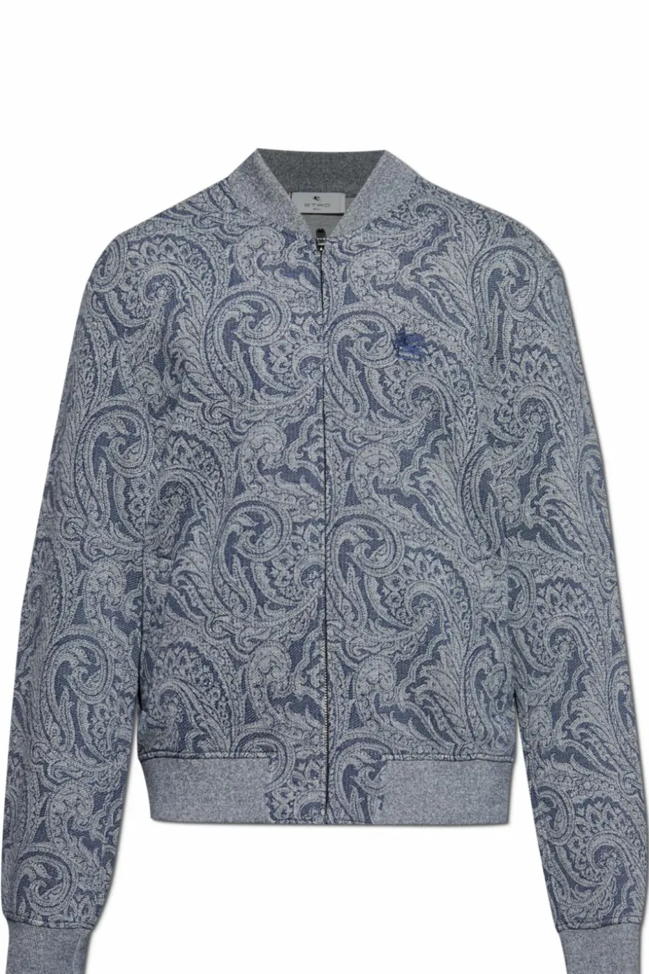 Etro NAVY BLUE Patterned sweatshirt