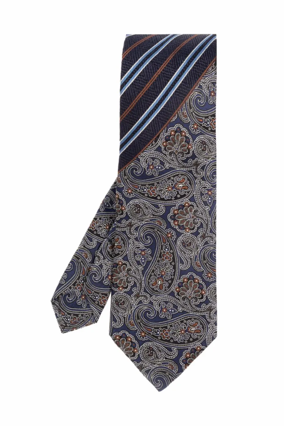 Etro NAVY BLUE Patterned tie