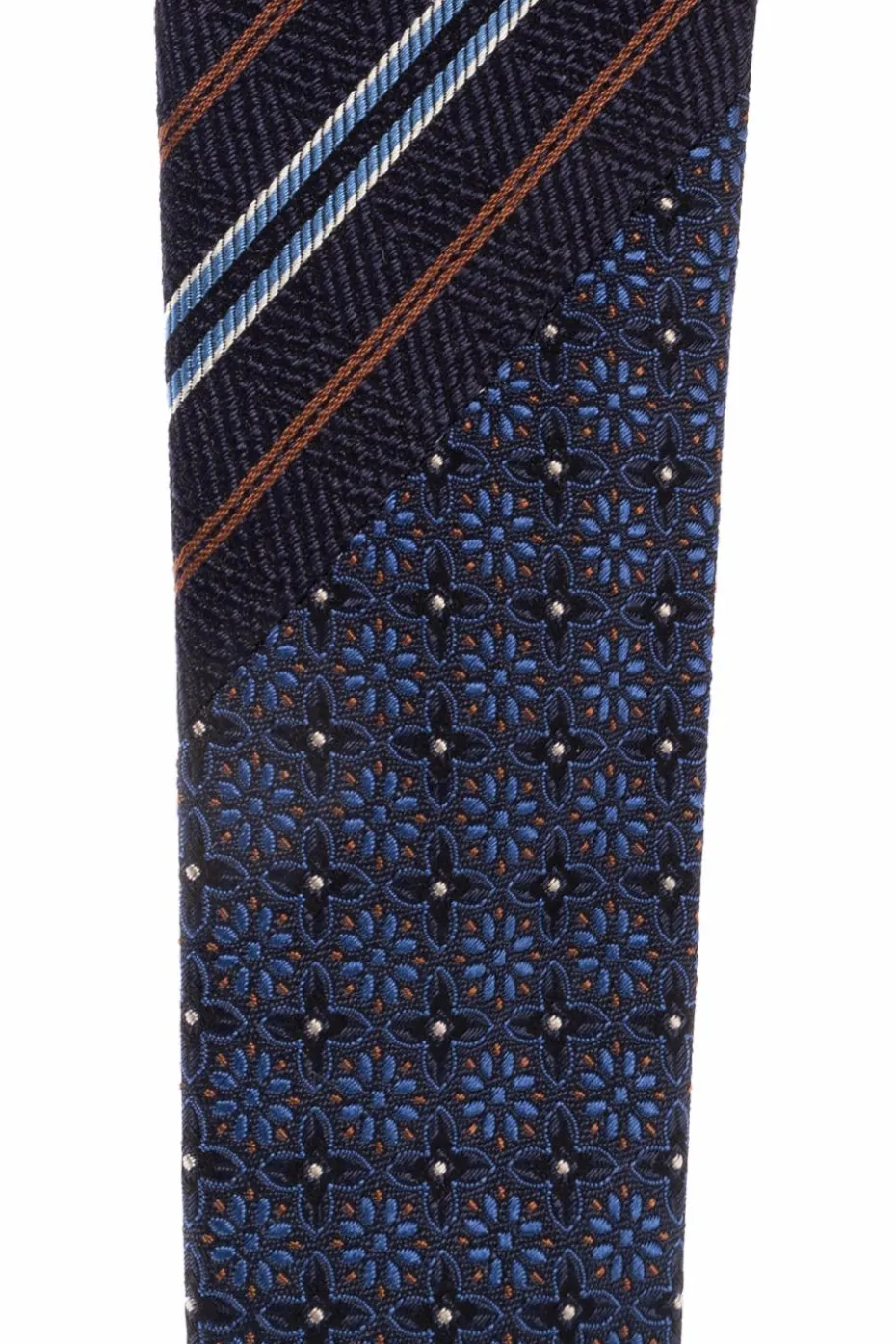 Etro NAVY BLUE Patterned tie