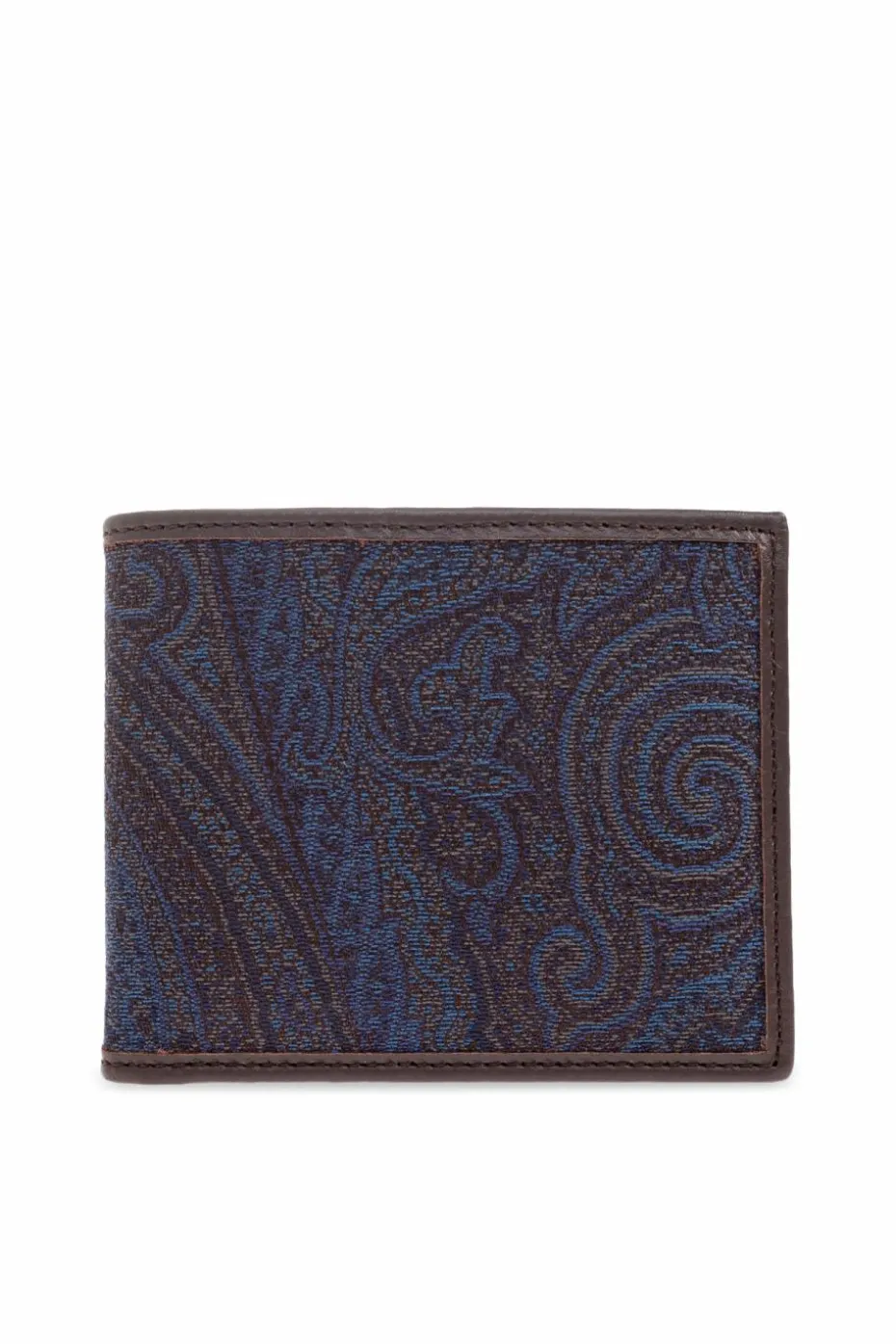 Etro NAVY BLUE Patterned wallet