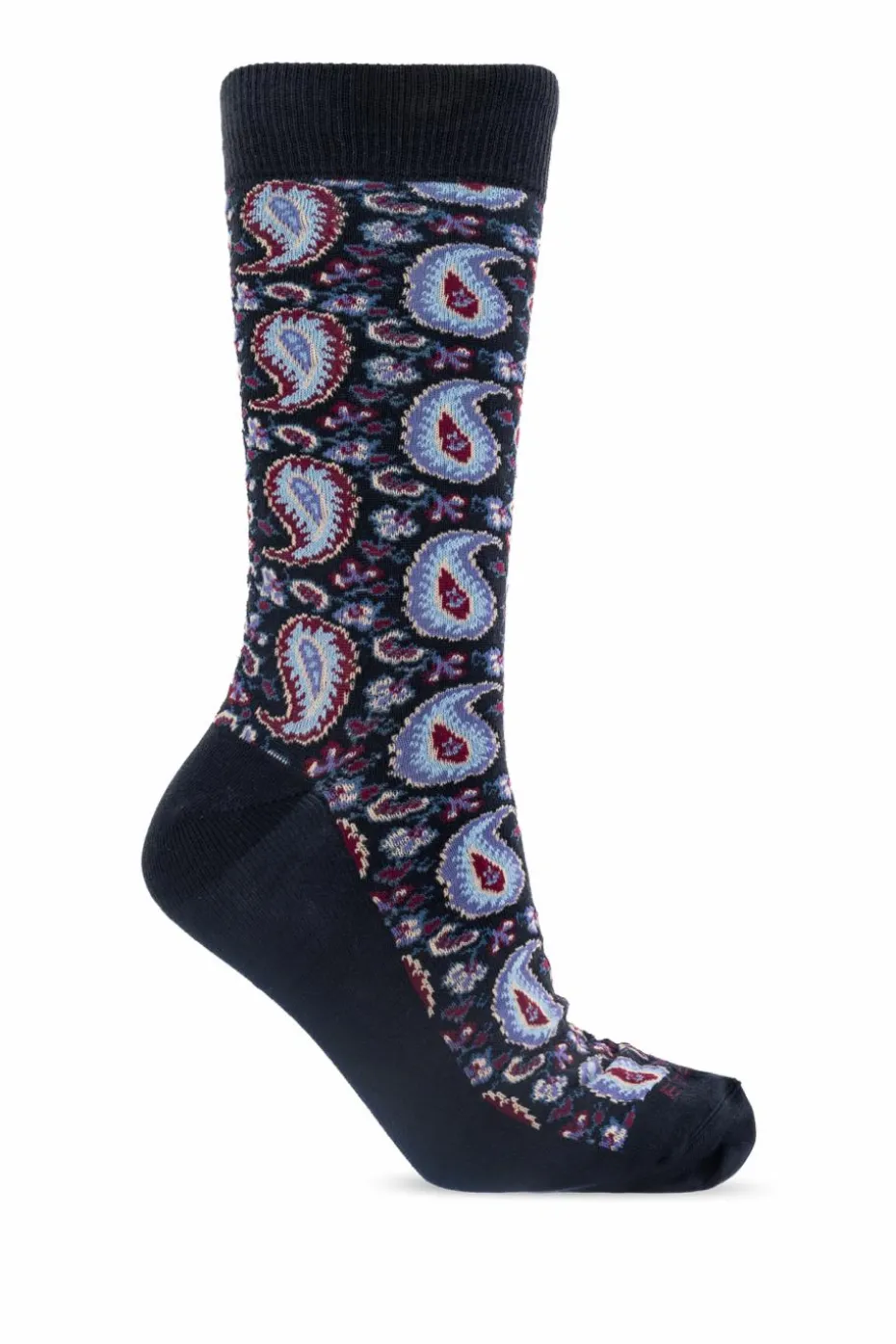 Etro NAVY BLUE Patterned socks