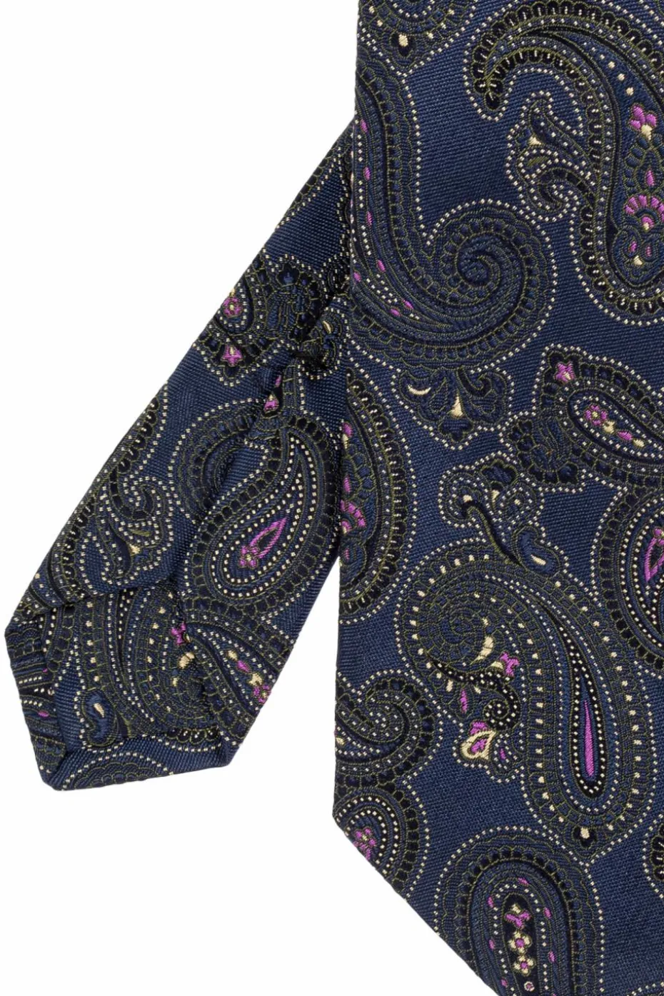 Etro NAVY BLUE Patterned tie