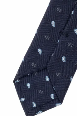 Etro NAVY BLUE Silk tie