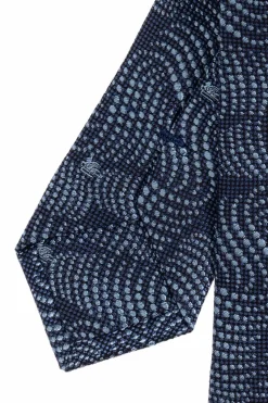 Etro NAVY BLUE Silk tie