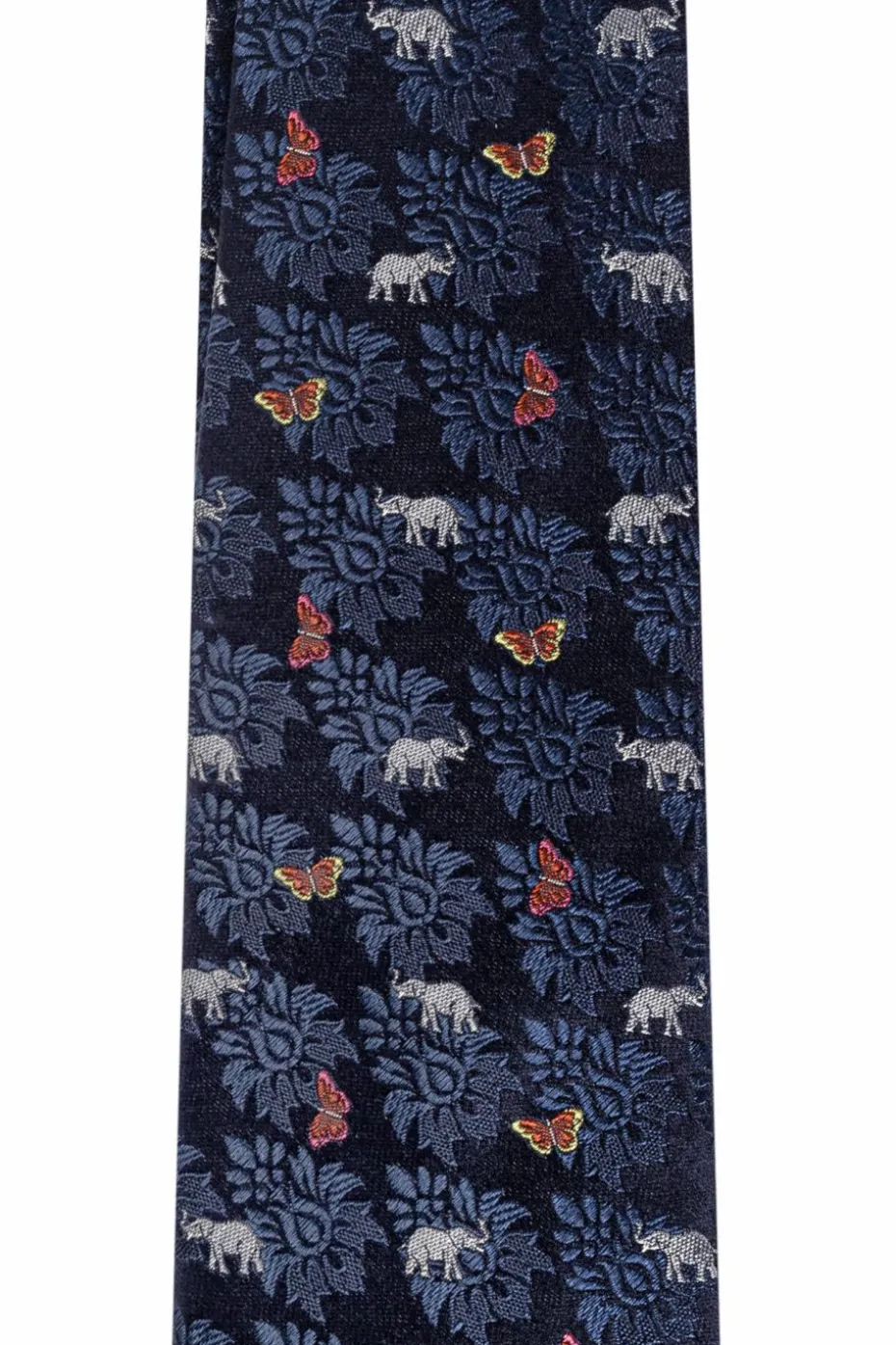 Etro NAVY BLUE Silk tie