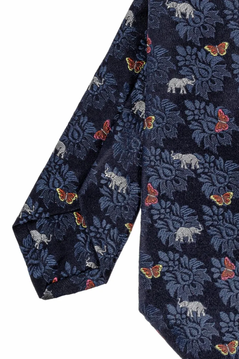 Etro NAVY BLUE Silk tie