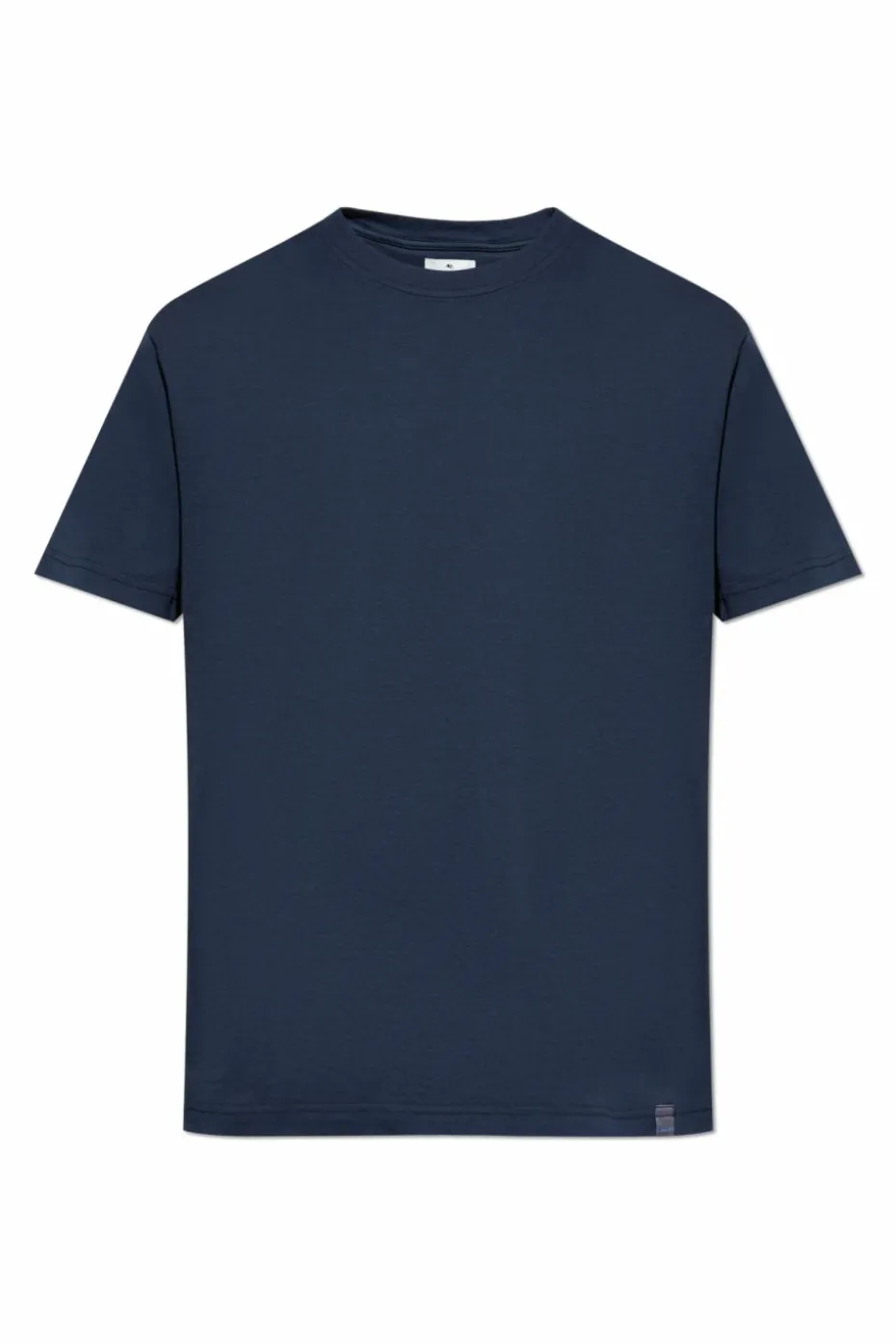 Etro NAVY BLUE T-shirt with a crew neck