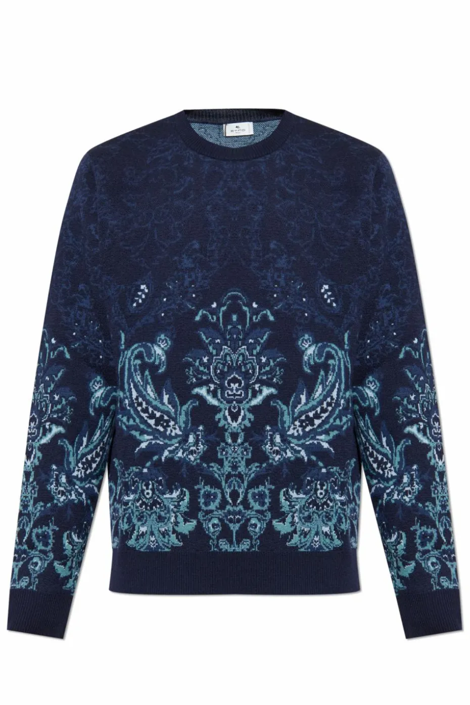 Etro NAVY BLUE Wool sweater