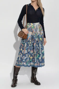 Etro NAVY BLUE Wool top