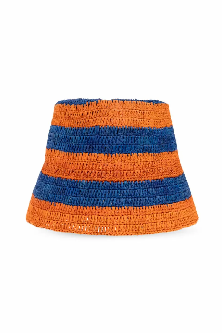 Etro ORANGE Straw hat