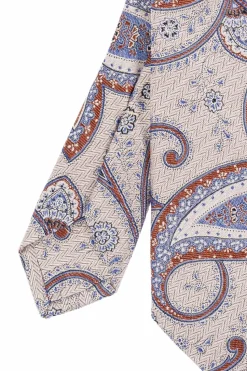 Etro PINK Patterned tie