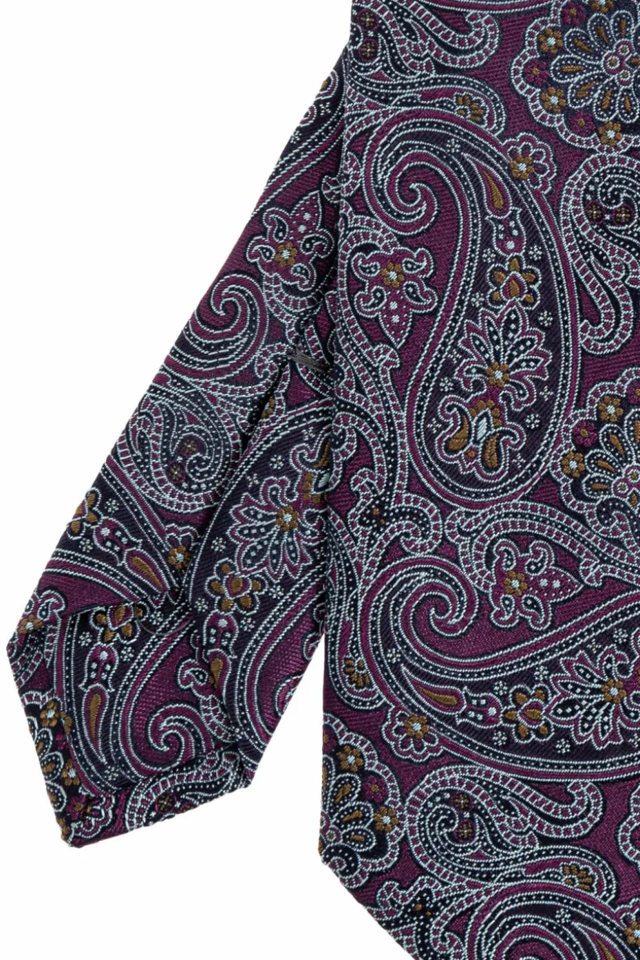 Etro PURPLE Patterned tie