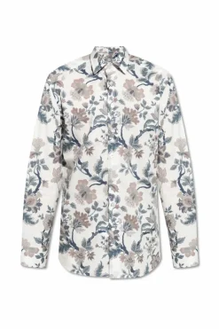 Etro WHITE Shirt with floral motif