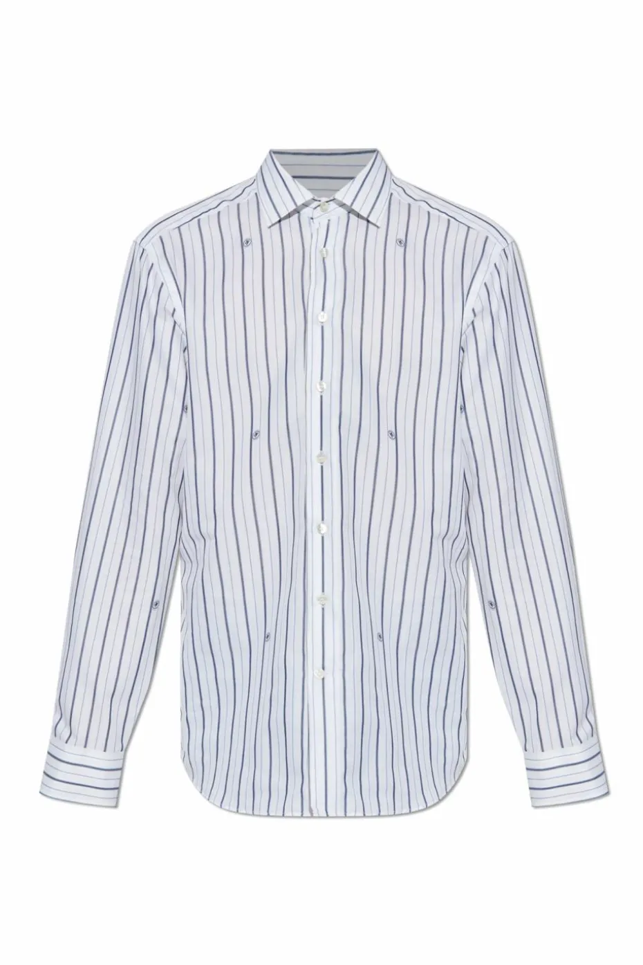 Etro WHITE Striped shirt
