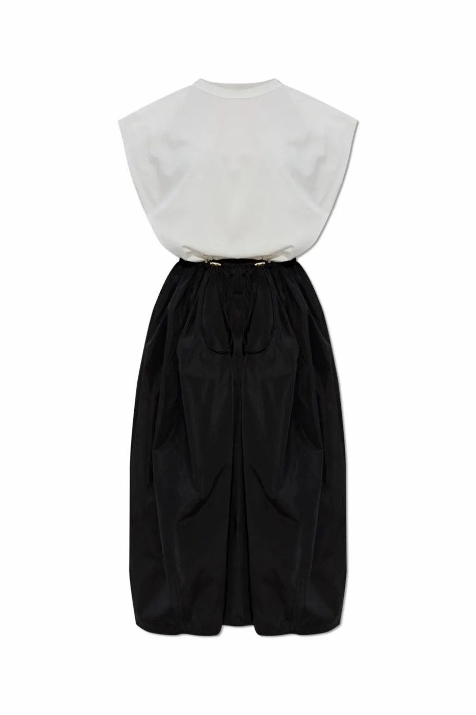 Fabiana Filippi BLACK Dress made of combined materials