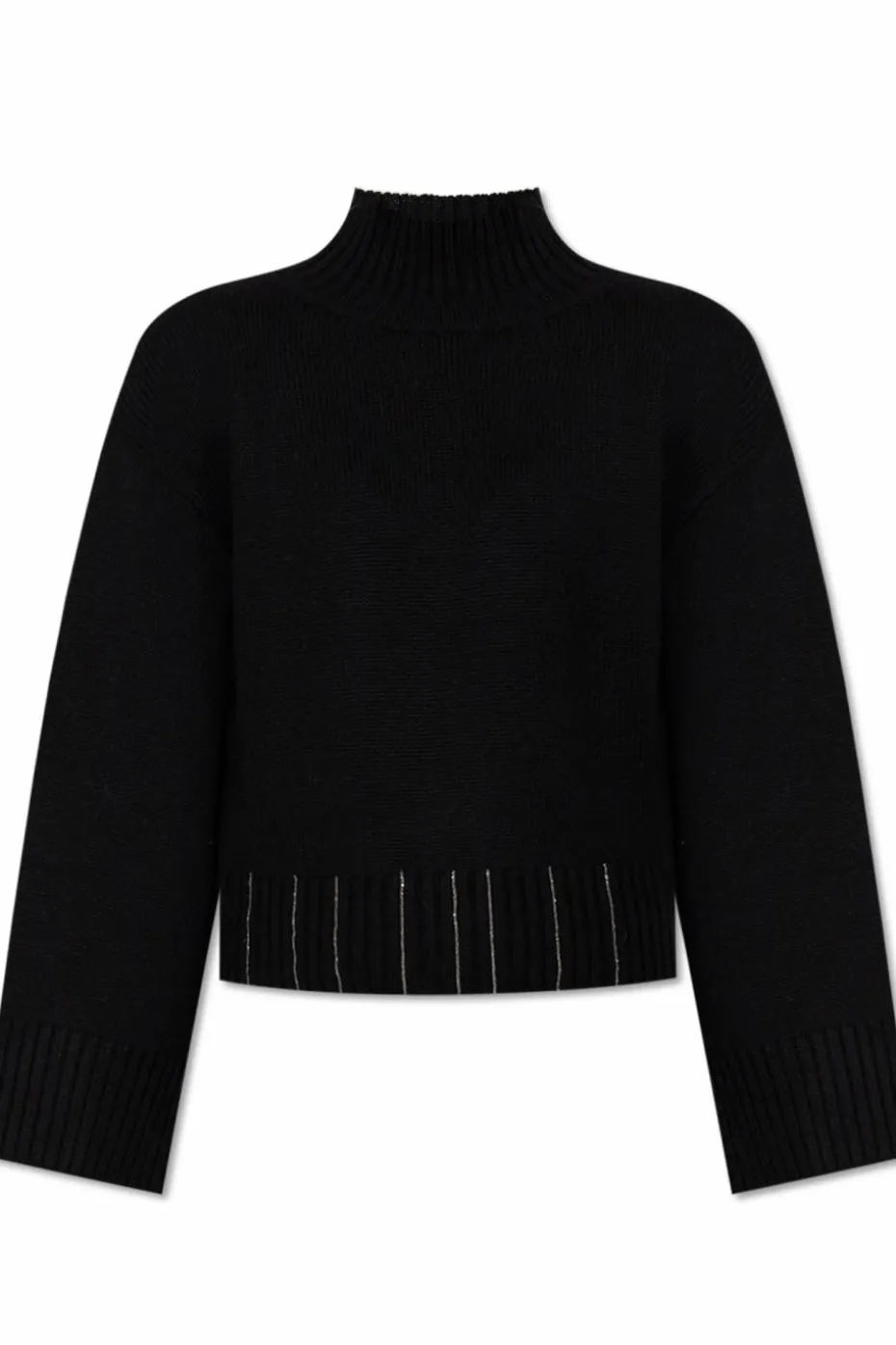 Fabiana Filippi BLACK Wool turtleneck
