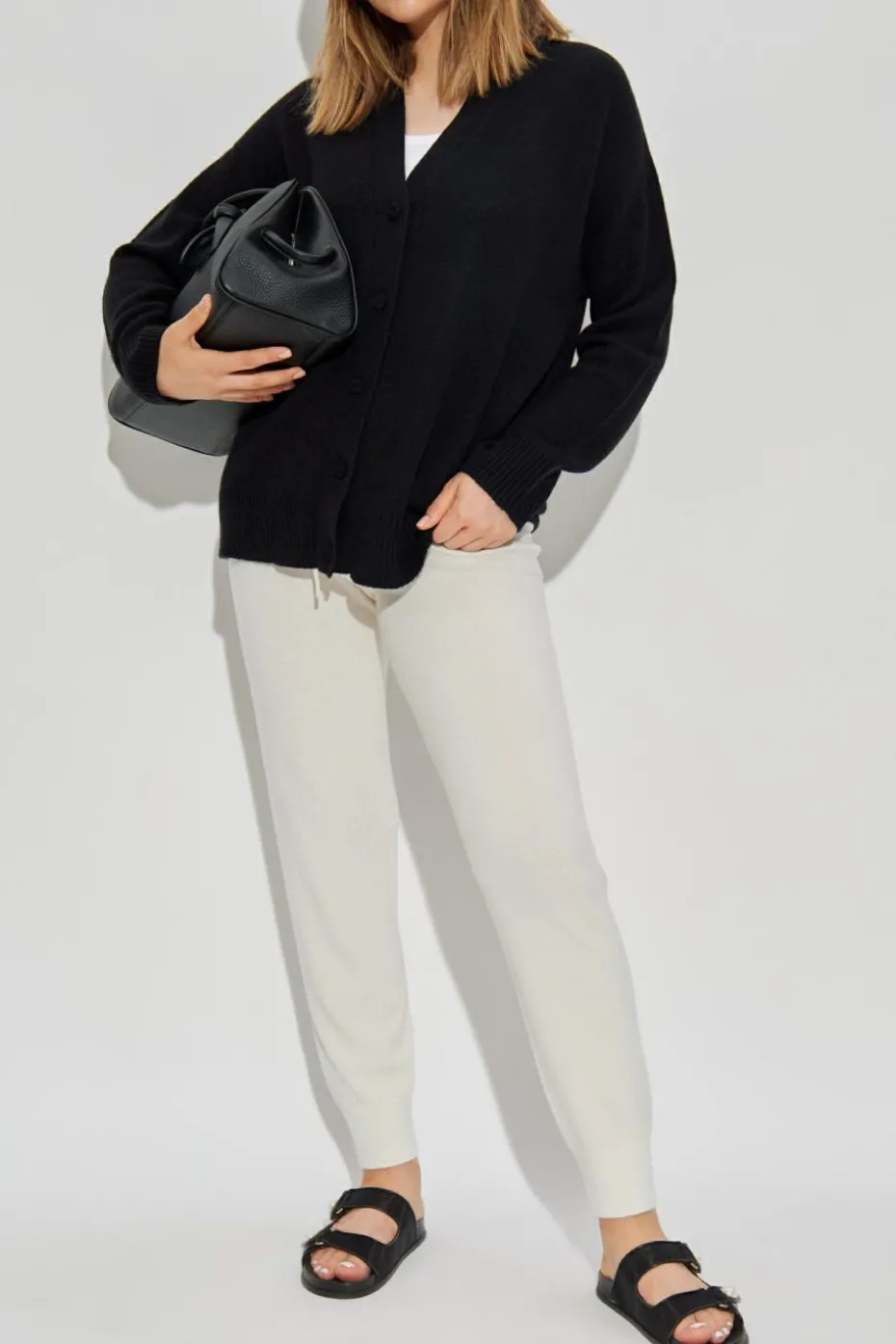 Fabiana Filippi BLACK Wool cardigan