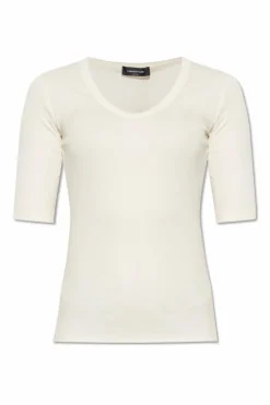 Fabiana Filippi cream Cotton top