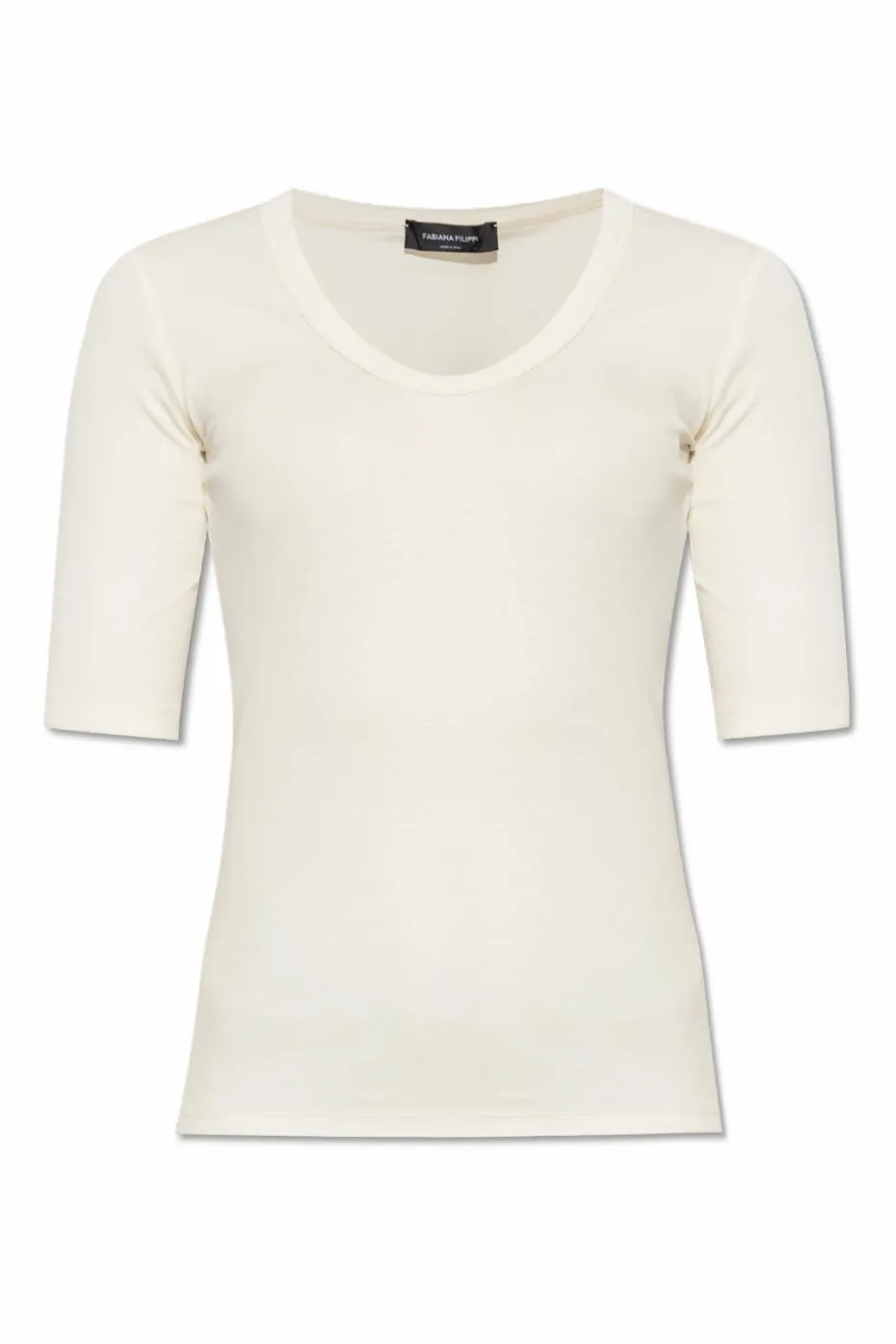 Fabiana Filippi cream Cotton top