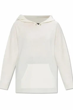 Fabiana Filippi cream Hooded sweater